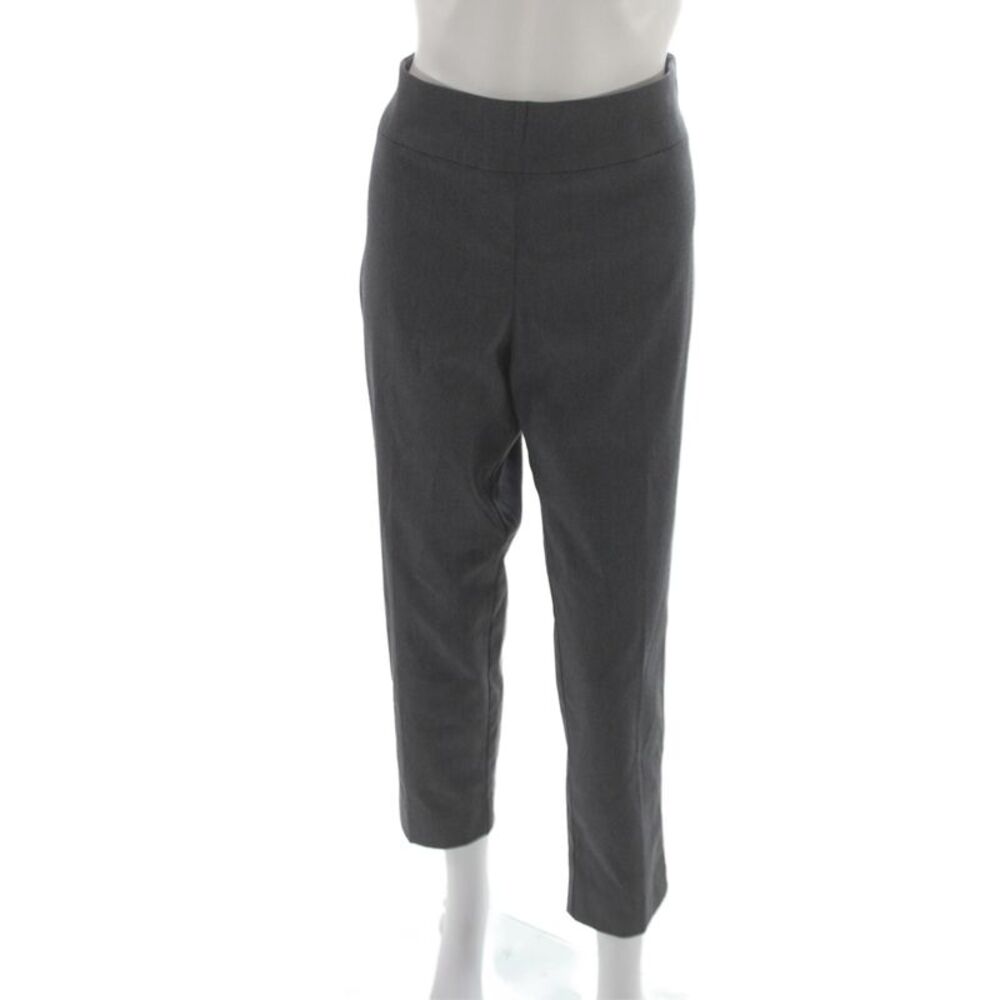 Fabrizio Gianni Women Cropped Ankle Dress Pants Dark Gray Size 14